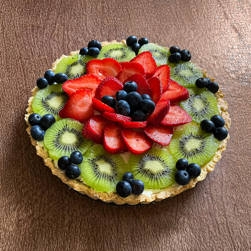 Vanilla Mascarpone Fruit Tart